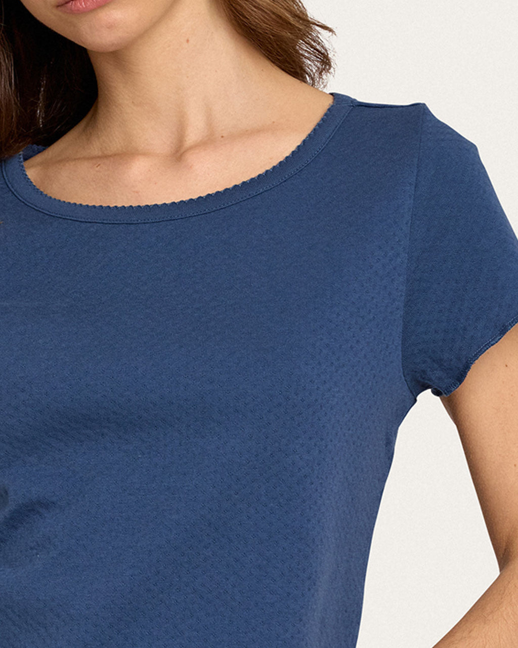 Baby Jean Tee in Denim