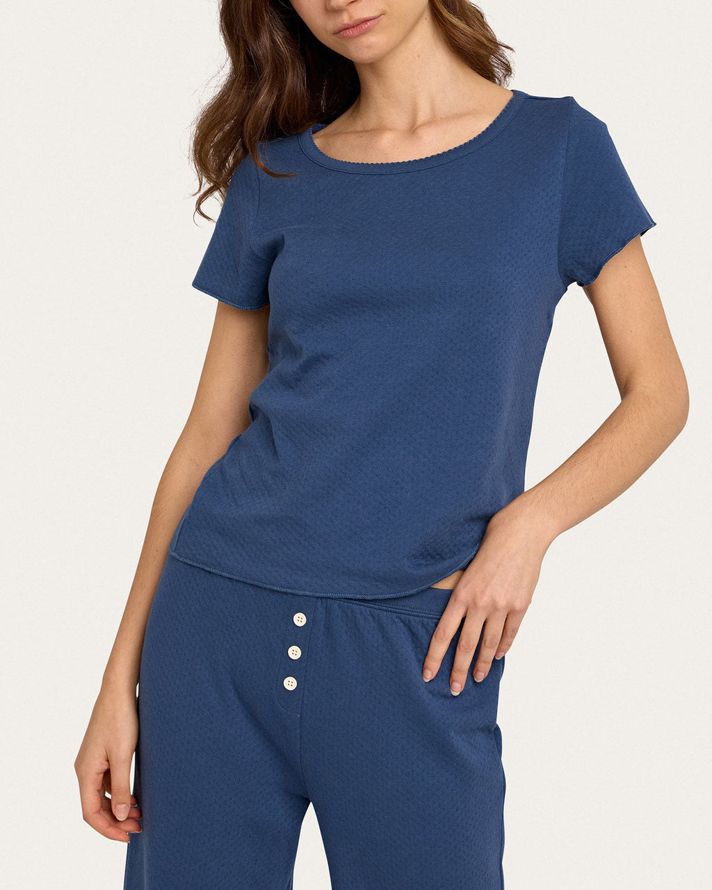 Baby Jean Tee in Denim