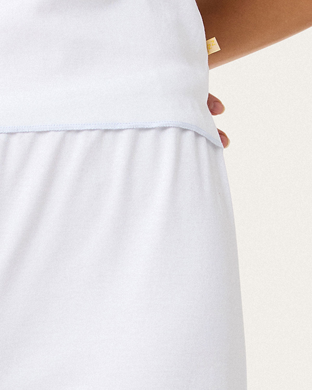 Cici Crop Pant in Chalk